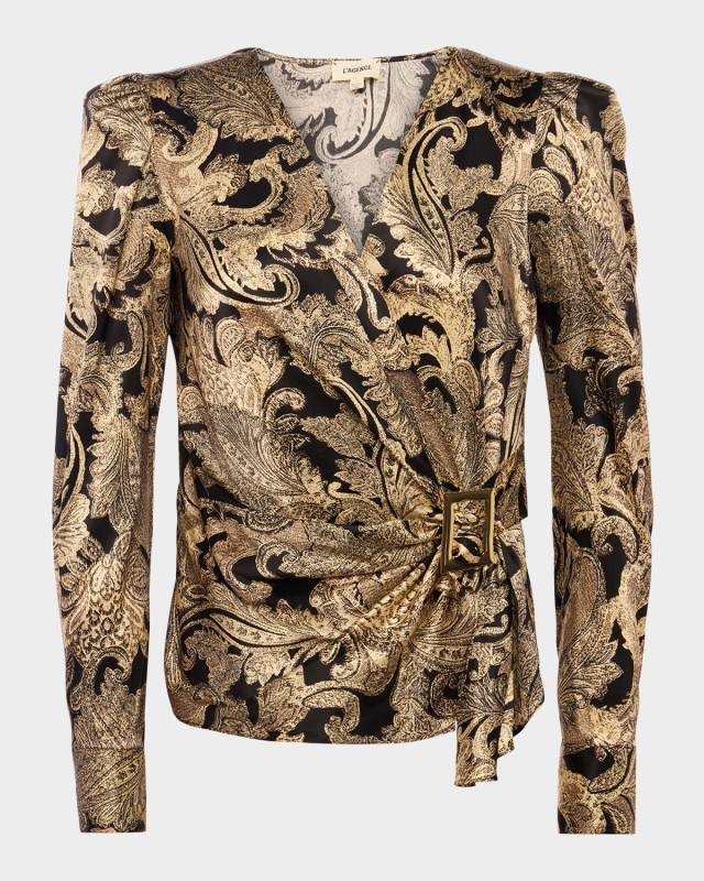 Bensen Wrap Blouse